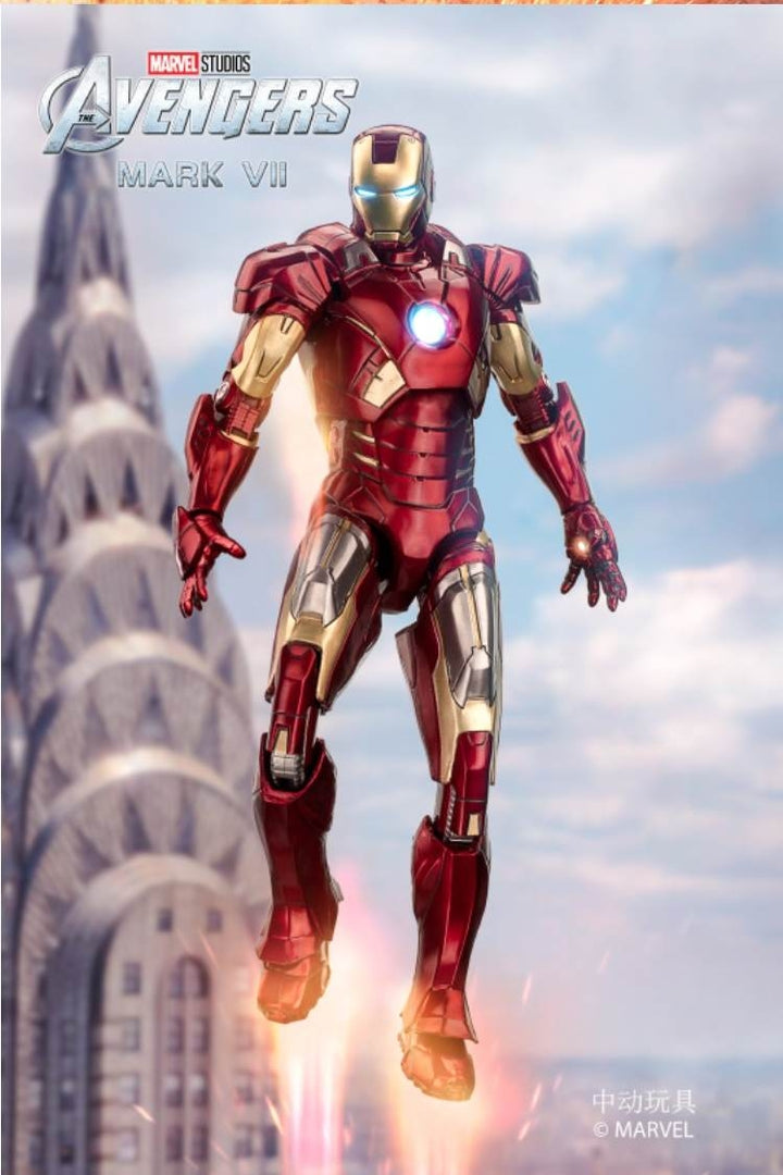 ZhongDong Toys - Iron Man 2 - Mark VI (with LED Lights Effect) 1/10 Scale Action Figure