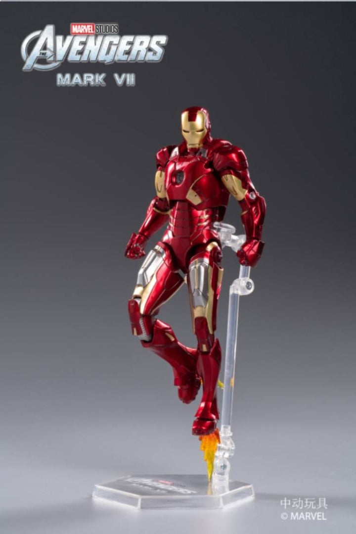 ZhongDong Toys - Iron Man 2 - Mark VI (with LED Lights Effect) 1/10 Scale Action Figure