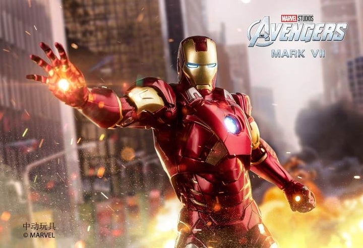 ZhongDong Toys - Iron Man 2 - Mark VI (with LED Lights Effect) 1/10 Scale Action Figure