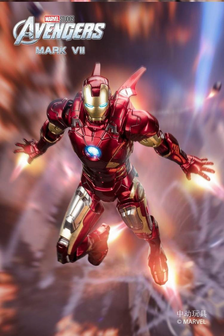 ZhongDong Toys - Iron Man 2 - Mark VI (with LED Lights Effect) 1/10 Scale Action Figure