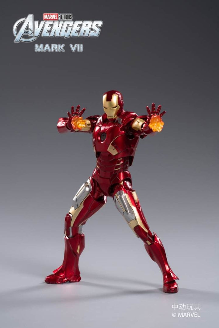 ZhongDong Toys - Iron Man 2 - Mark VI (with LED Lights Effect) 1/10 Scale Action Figure