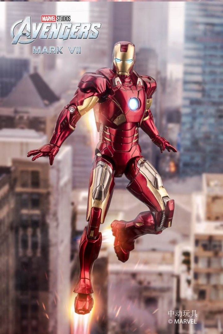 ZhongDong Toys - Iron Man 2 - Mark VI (with LED Lights Effect) 1/10 Scale Action Figure