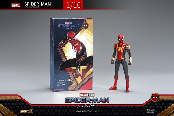 ZhongDong Toys - Spider-Man: No Way Home - Black and Gold Suit 1/10 Scale Action Figure