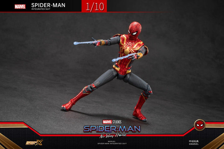 ZhongDong Toys - Spider-Man: No Way Home - Black and Gold Suit 1/10 Scale Action Figure