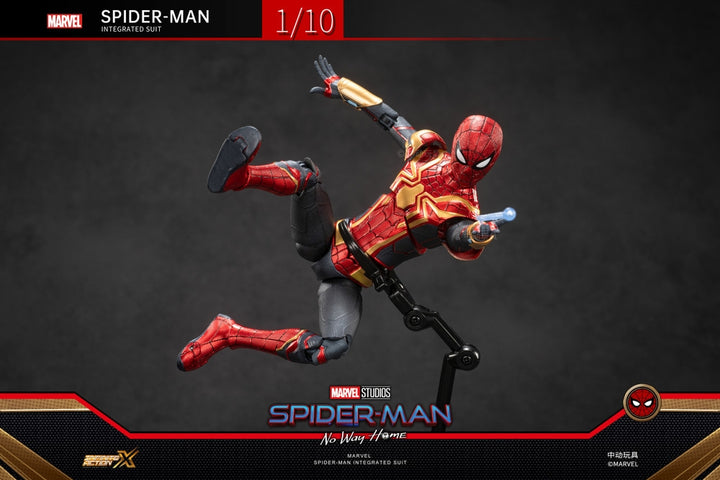 ZhongDong Toys - Spider-Man: No Way Home - Black and Gold Suit 1/10 Scale Action Figure