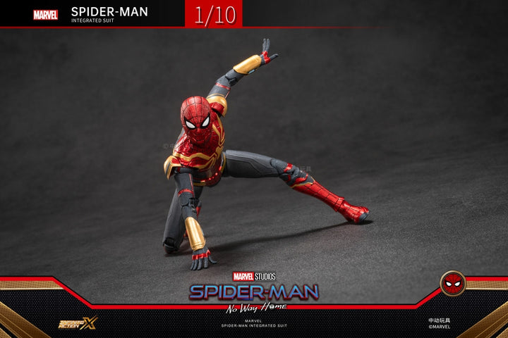 ZhongDong Toys - Spider-Man: No Way Home - Black and Gold Suit 1/10 Scale Action Figure