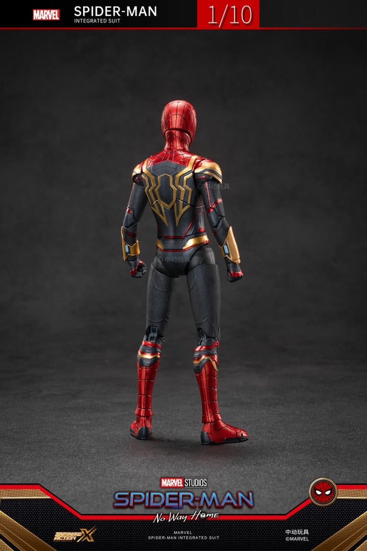 ZhongDong Toys - Spider-Man: No Way Home - Black and Gold Suit 1/10 Scale Action Figure