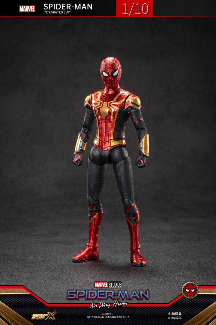 ZhongDong Toys - Spider-Man: No Way Home - Black and Gold Suit 1/10 Scale Action Figure