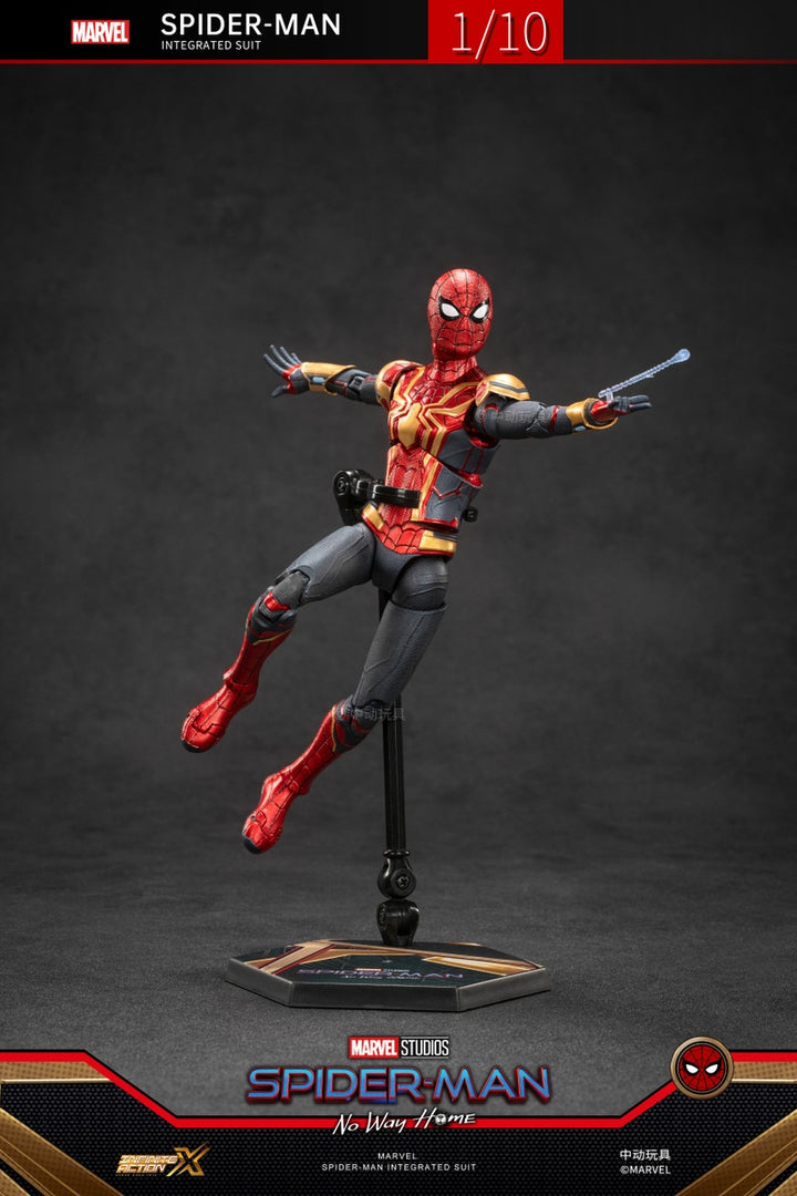 ZhongDong Toys - Spider-Man: No Way Home - Black and Gold Suit 1/10 Scale Action Figure