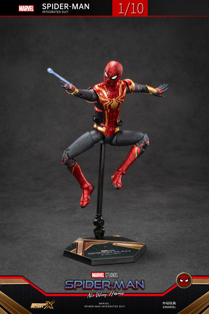 ZhongDong Toys - Spider-Man: No Way Home - Black and Gold Suit 1/10 Scale Action Figure