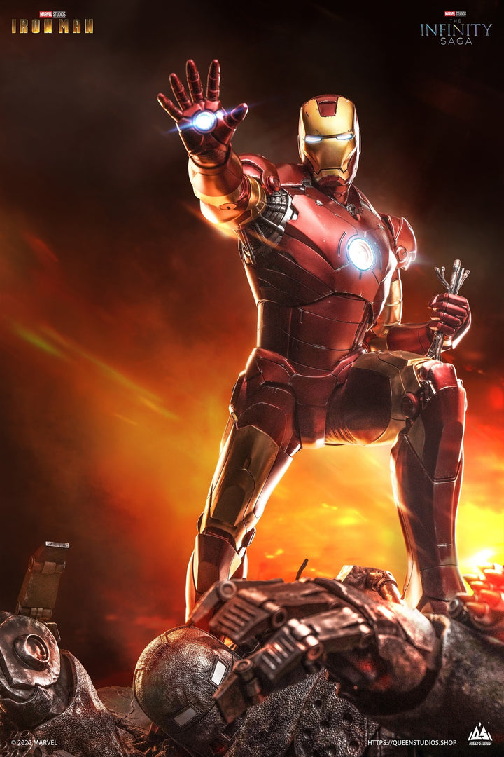 [Pre-Order] Queen Studios - IRON MAN MARK 44 (HULKBUSTER) LIFE-SIZE STATUE