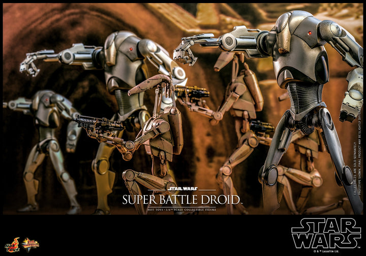 [Pre-Order] Hot Toys - MMS682 - Star Wars: Attack of the Clones - 1/6th scale Super Battle Droid Collectible Figure