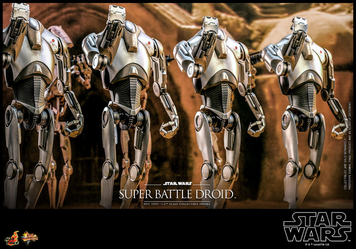 [Pre-Order] Hot Toys - MMS682 - Star Wars: Attack of the Clones - 1/6th scale Super Battle Droid Collectible Figure