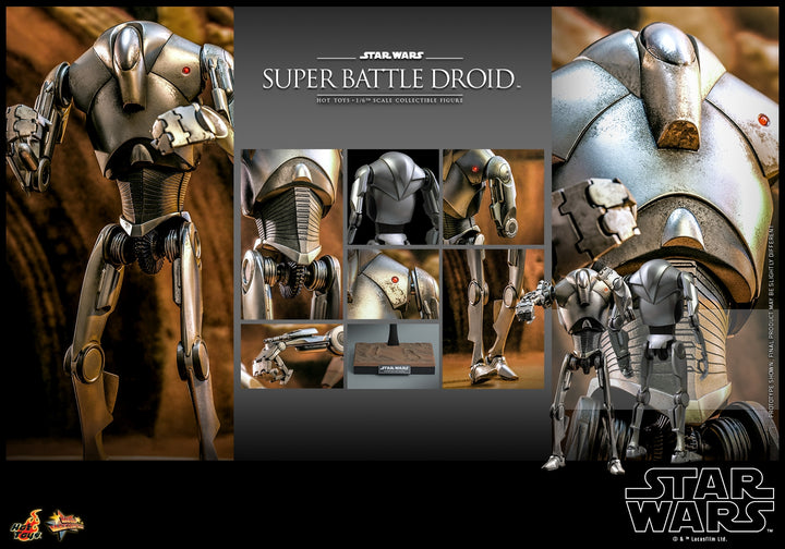 [Pre-Order] Hot Toys - MMS682 - Star Wars: Attack of the Clones - 1/6th scale Super Battle Droid Collectible Figure