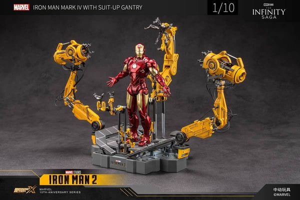 ZhongDong Toys 1/10 Iron Man Mark IV with Suit-Up Gantry