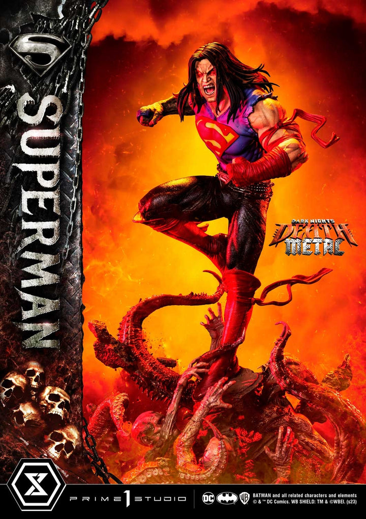 [Pre-Order] PRIME1 STUDIO - MMDCMT-10: DEATH METAL SUPERMAN (DARK NIGHTS: DEATH METAL)