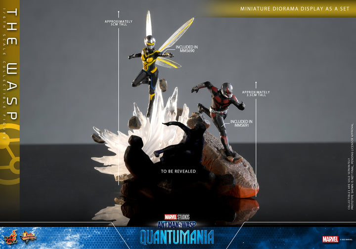 [Pre-Order] Hot Toys - MMS691 - Ant-Man and the Wasp: Quantumania - 1/6th scale The Wasp Collectible Figure