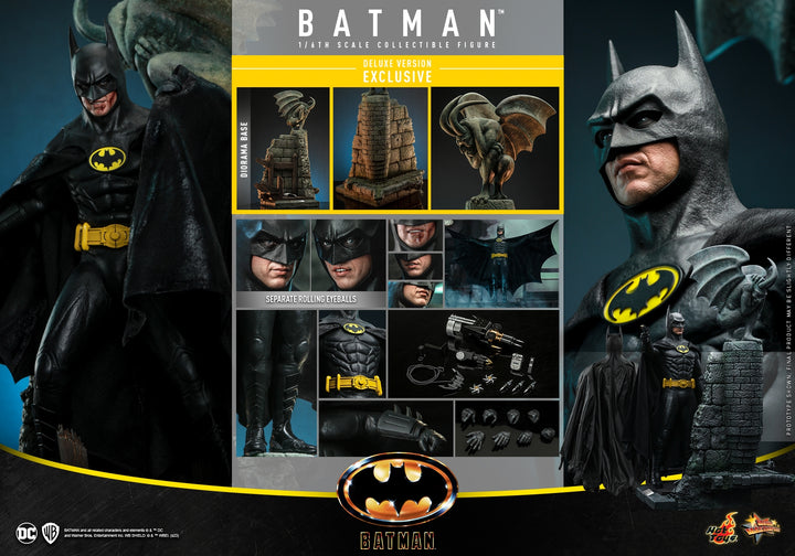 [Pre-Order] Hot Toys - MMS692 - Batman (1989) - 1/6th scale Batman Collectible Figure