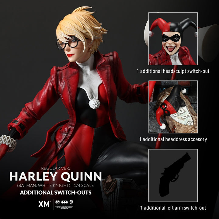 [Pre-Order] XM Studios - Harley Quinn (Batman: White Knight) - Stealth Version 1/4 Scale