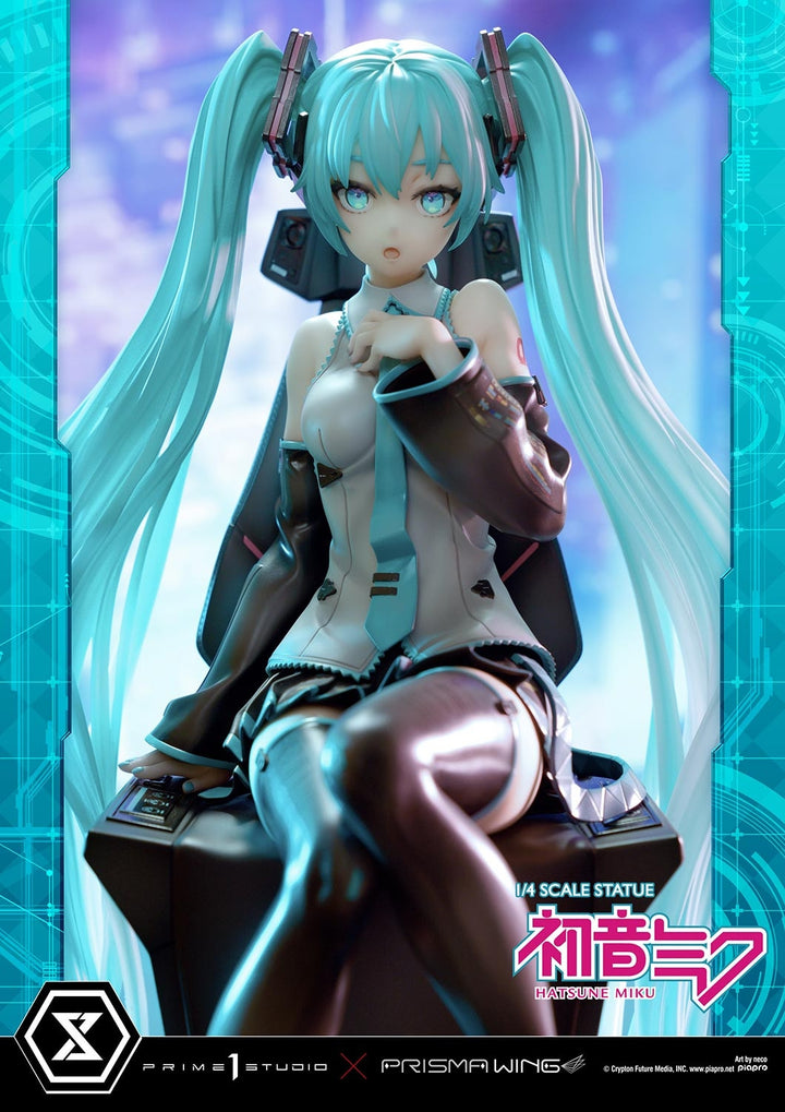 [Pre-Order] PRIME1 STUDIO - PWPCL-07S: PRISMA WING HATSUNE MIKU "ART BY NECO" 1/4 SCALE STATUE BONUS VERSION