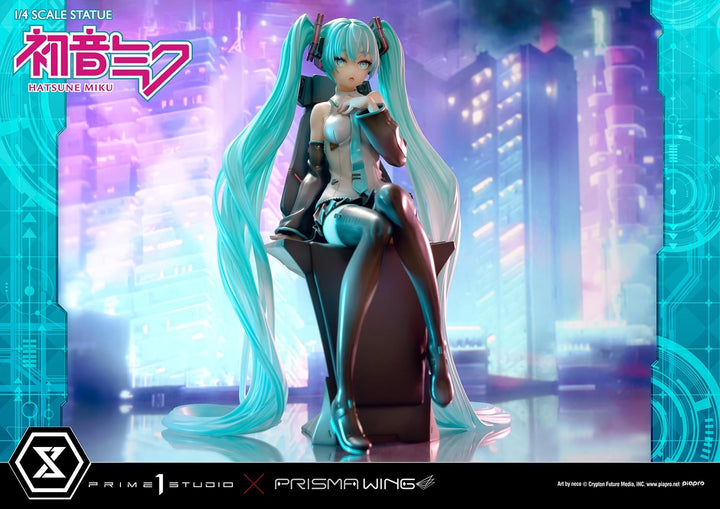 [Pre-Order] PRIME1 STUDIO - PWPCL-07S: PRISMA WING HATSUNE MIKU "ART BY NECO" 1/4 SCALE STATUE BONUS VERSION