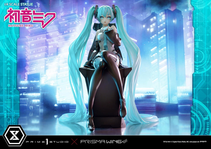 [Pre-Order] PRIME1 STUDIO - PWPCL-07S: PRISMA WING HATSUNE MIKU "ART BY NECO" 1/4 SCALE STATUE BONUS VERSION