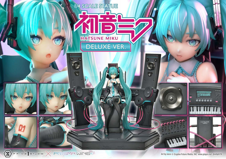 [Pre-Order] PRIME1 STUDIO - PWPCL-07S: PRISMA WING HATSUNE MIKU "ART BY NECO" 1/4 SCALE STATUE BONUS VERSION