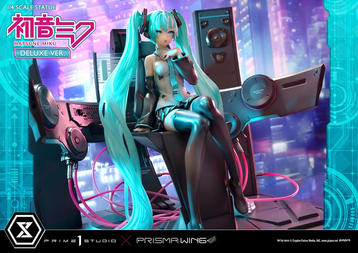 [Pre-Order] PRIME1 STUDIO - PWPCL-07S: PRISMA WING HATSUNE MIKU "ART BY NECO" 1/4 SCALE STATUE BONUS VERSION