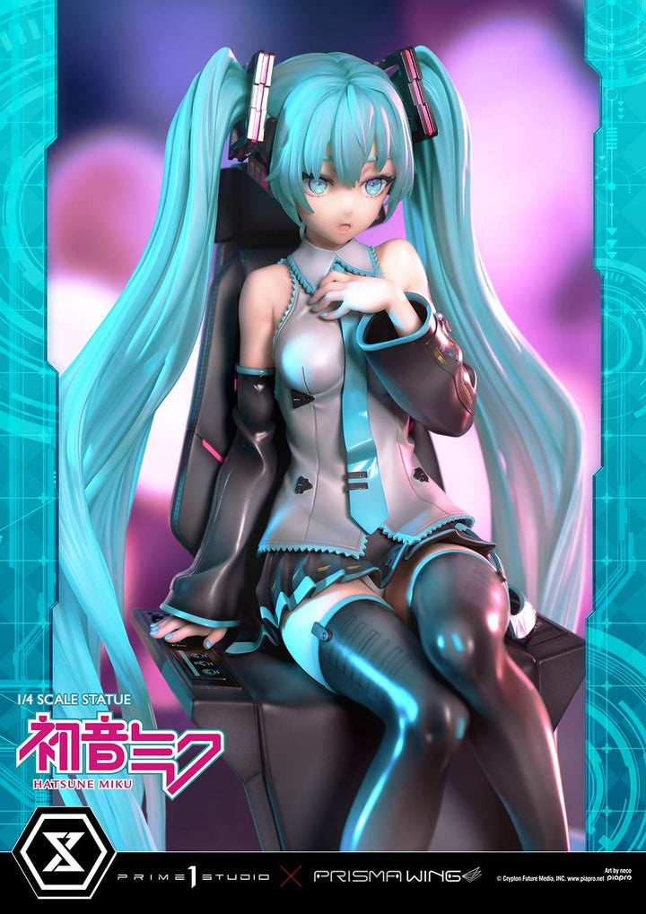 [Pre-Order] PRIME1 STUDIO - PWPCL-07S: PRISMA WING HATSUNE MIKU "ART BY NECO" 1/4 SCALE STATUE BONUS VERSION