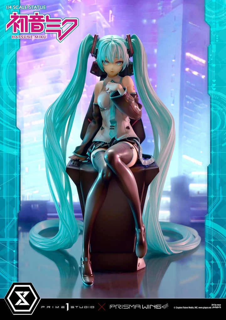 [Pre-Order] PRIME1 STUDIO - PWPCL-07S: PRISMA WING HATSUNE MIKU "ART BY NECO" 1/4 SCALE STATUE BONUS VERSION