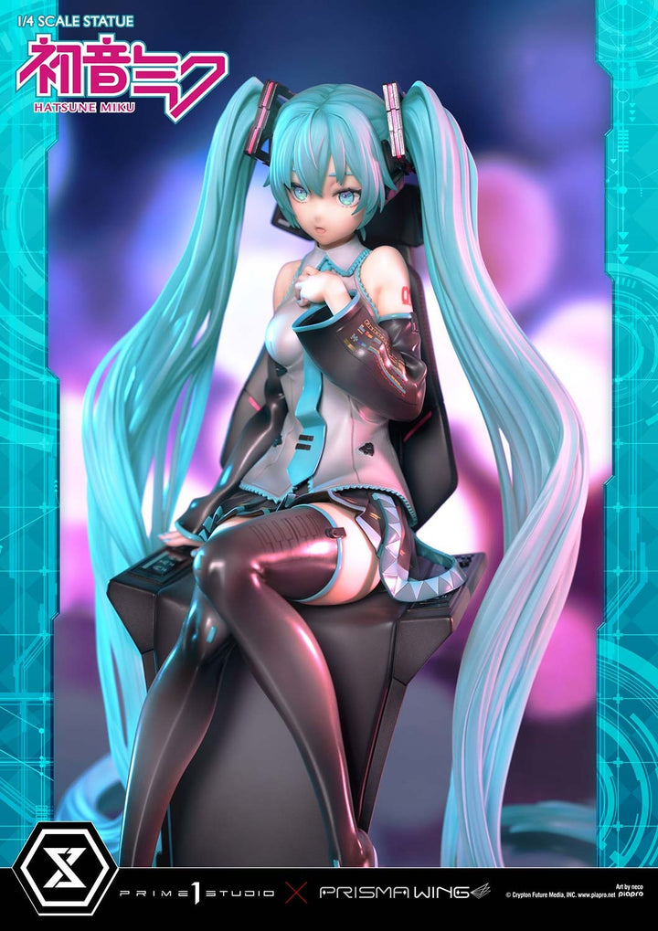 [Pre-Order] PRIME1 STUDIO - PWPCL-07S: PRISMA WING HATSUNE MIKU "ART BY NECO" 1/4 SCALE STATUE BONUS VERSION