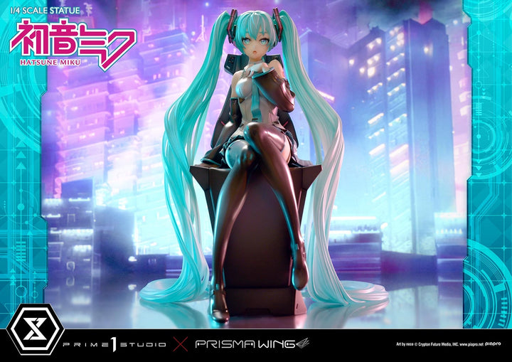 [Pre-Order] PRIME1 STUDIO - PWPCL-07S: PRISMA WING HATSUNE MIKU "ART BY NECO" 1/4 SCALE STATUE BONUS VERSION