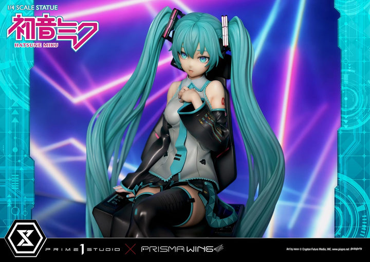 [Pre-Order] PRIME1 STUDIO - PWPCL-07S: PRISMA WING HATSUNE MIKU "ART BY NECO" 1/4 SCALE STATUE BONUS VERSION