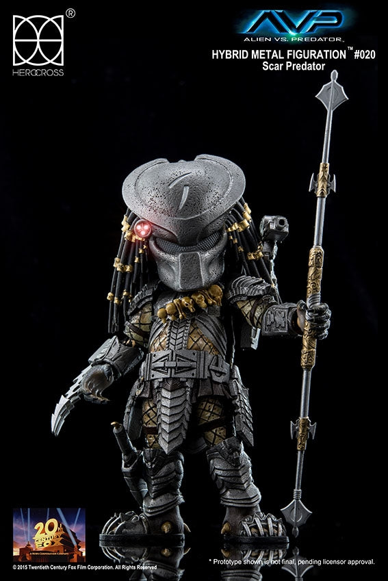 HEROCROSS - Hybrid Metal Action Figuration - Scar Predator