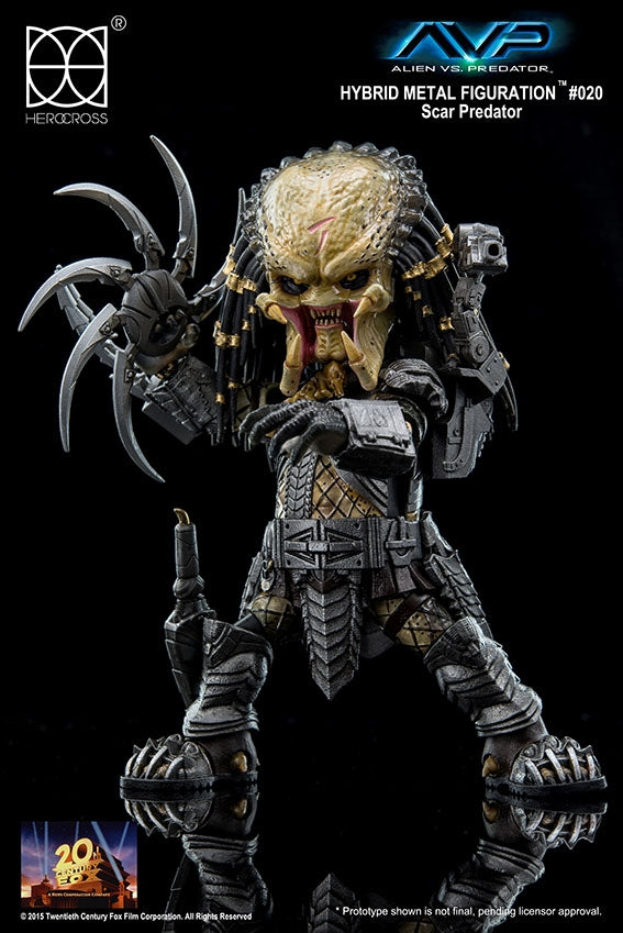 HEROCROSS - Hybrid Metal Action Figuration - Scar Predator