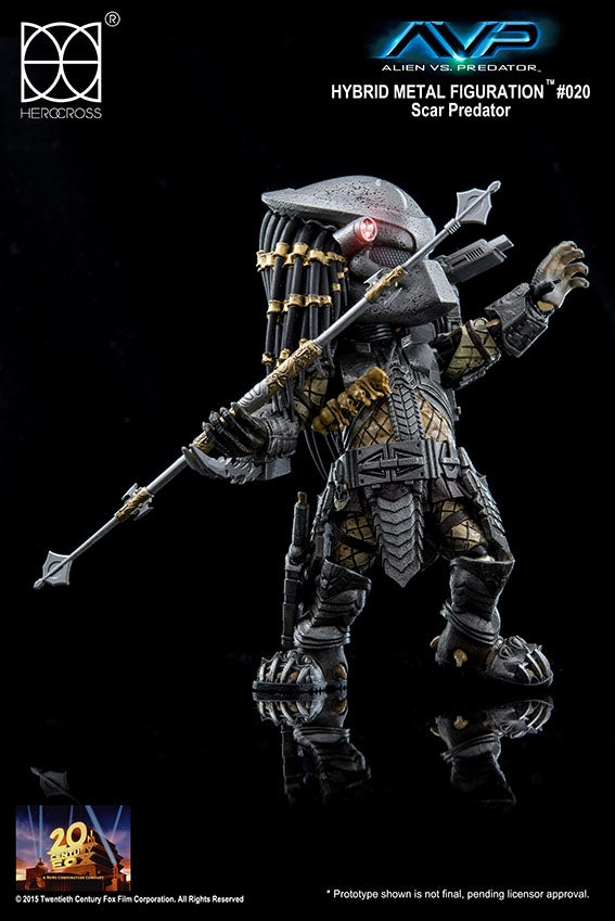 HEROCROSS - Hybrid Metal Action Figuration - Scar Predator