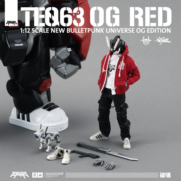 [Pre Order] Devil Toys - 1:12 OG Red TEQ63 Figure Only