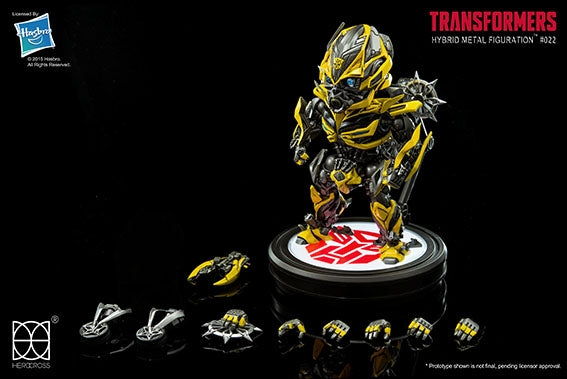 HEROCROSS - Hybrid Metal Action Figuration - Bumblebee