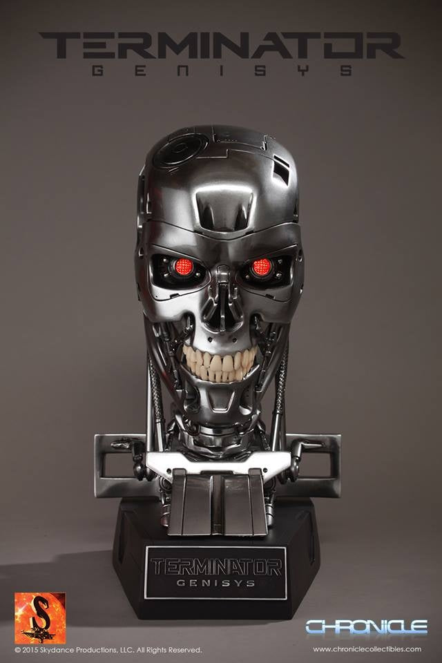 Chronicle Collectibles - Terminator Genesys : T-800 Life Size Bust