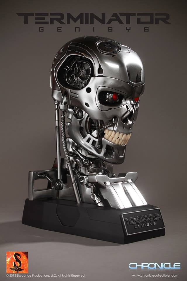 Chronicle Collectibles - Terminator Genesys : T-800 Life Size Bust