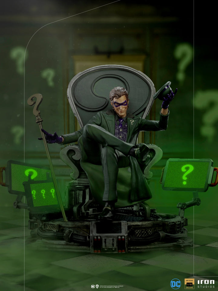 Iron Studios -THE RIDDLER DELUXE - DC Comics - Art Scale 1/10