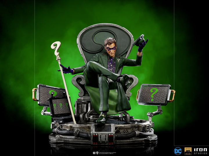 Iron Studios -THE RIDDLER DELUXE - DC Comics - Art Scale 1/10