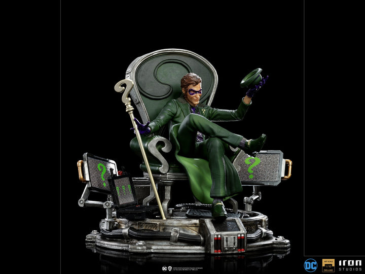 Iron Studios -THE RIDDLER DELUXE - DC Comics - Art Scale 1/10