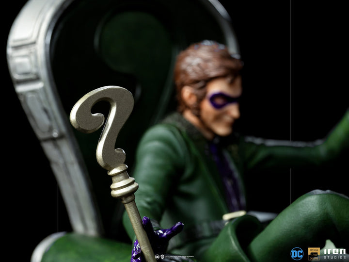 Iron Studios -THE RIDDLER DELUXE - DC Comics - Art Scale 1/10