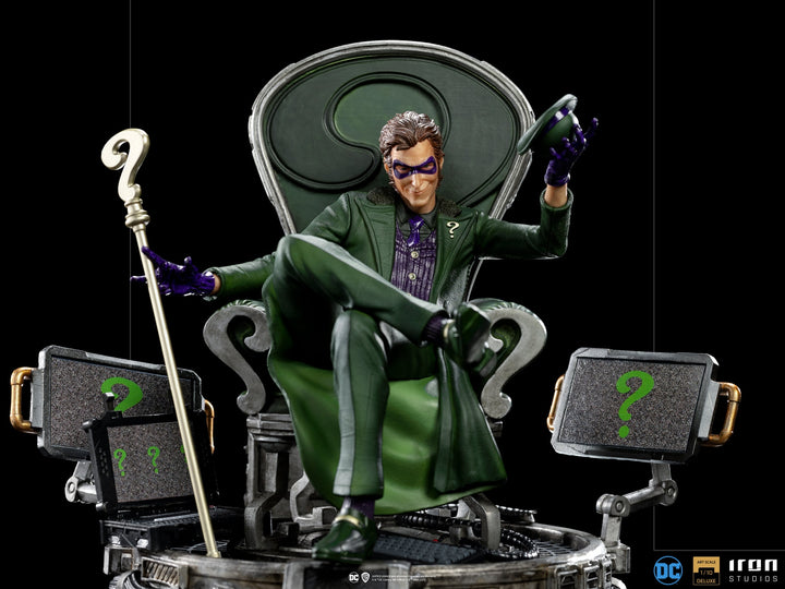 Iron Studios -THE RIDDLER DELUXE - DC Comics - Art Scale 1/10