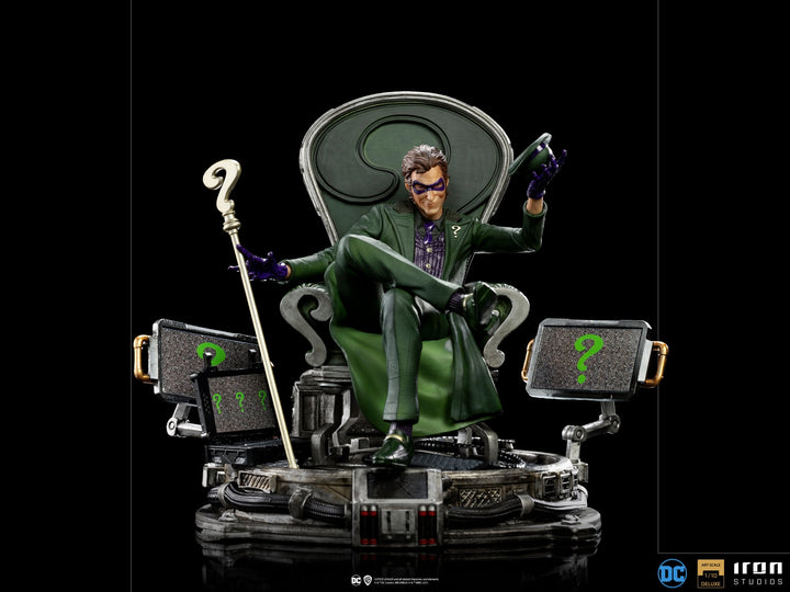 Iron Studios -THE RIDDLER DELUXE - DC Comics - Art Scale 1/10