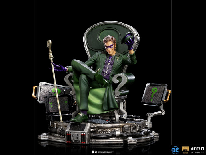 Iron Studios -THE RIDDLER DELUXE - DC Comics - Art Scale 1/10