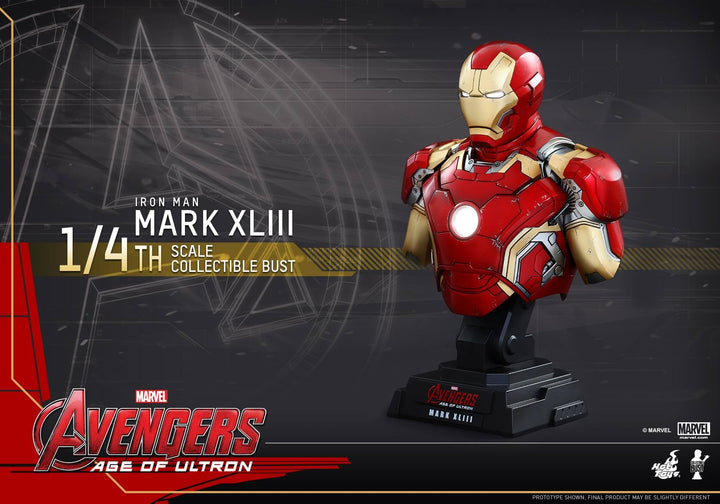 Hot Toys - Avengers: Age of Ultron: 1/4th Mark XLIII Scale Collectible Bust