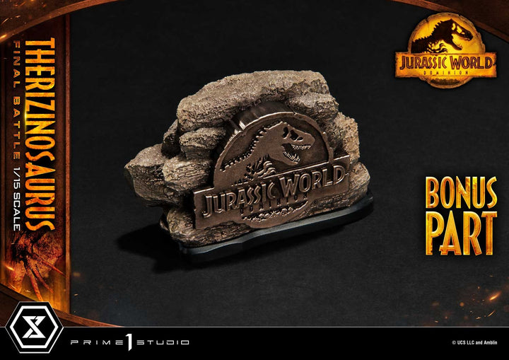 [Pre-Order] PRIME1 STUDIO - LMCJW3-02: LEGACY MUSEUM COLLECTION JURASSIC WORLD: DOMINION (FILM) THERIZINOSAURUS 1/15 SCALE