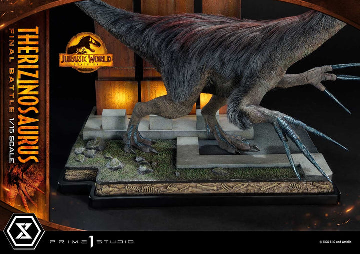 [Pre-Order] PRIME1 STUDIO - LMCJW3-02: LEGACY MUSEUM COLLECTION JURASSIC WORLD: DOMINION (FILM) THERIZINOSAURUS 1/15 SCALE